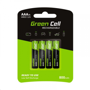 Green Cell 800 mAh AAA akkumulátor (4db/csomag)  (GR04)